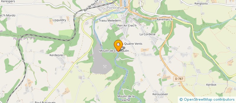 localisation de l'entreprise MADAME CHANTAL MAYLIN  SAINT-CLET