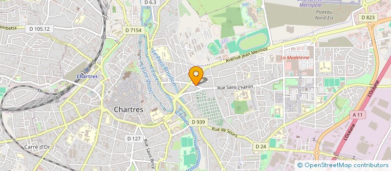 localisation de l'entreprise MADAME CHANTAL MENAGER à CHARTRES