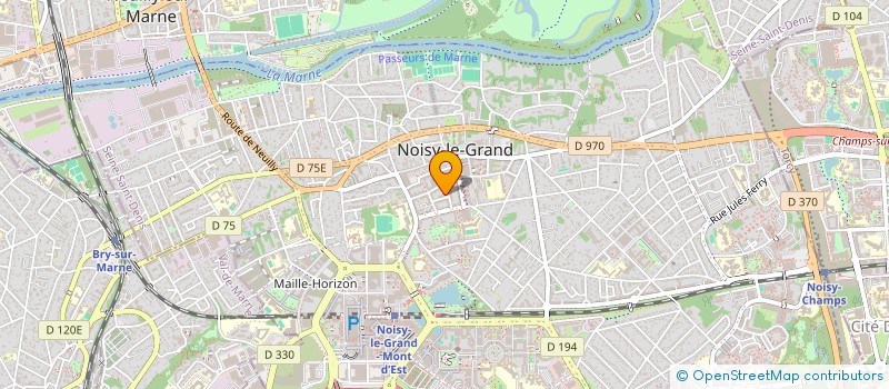 localisation de l'entreprise MADAME CHANTAL MENDOMO à NOISY-LE-GRAND