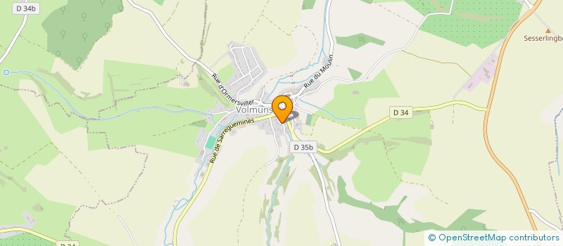 localisation de l'entreprise MADAME CHANTAL MEYER  VOLMUNSTER