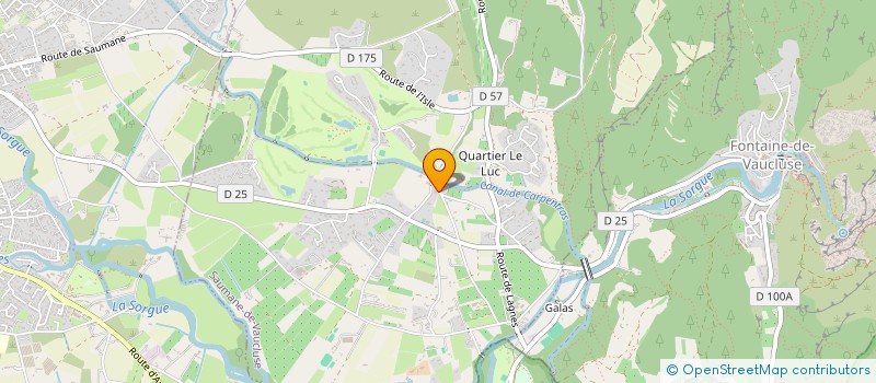 localisation de l'entreprise MADAME CHANTAL MICHEL  SAUMANE-DE-VAUCLUSE