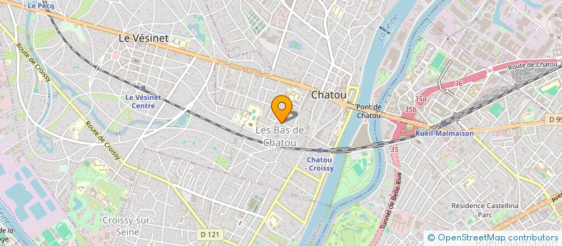 localisation de l'entreprise MADAME CHANTAL MICHEL  CHATOU