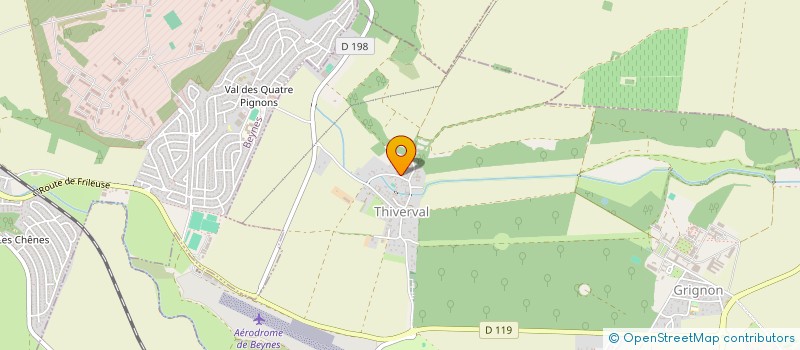 localisation de l'entreprise MADAME CHANTAL MIGAN  THIVERVAL-GRIGNON