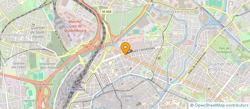 localisation de l'entreprise MADAME CHANTAL MILLION à STRASBOURG