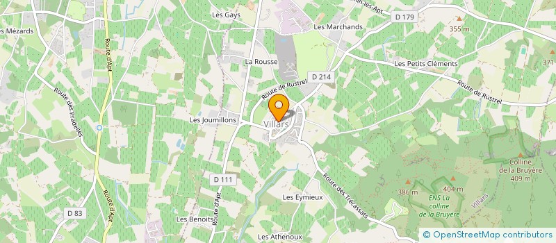 localisation de l'entreprise MADAME CHANTAL MOLINAS à VILLARS