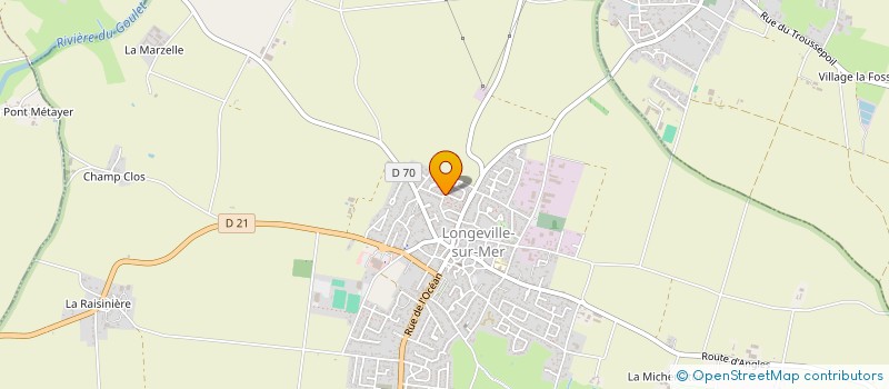 localisation de l'entreprise MADAME CHANTAL MOREAU DE LIZOREUX  LE BERNARD