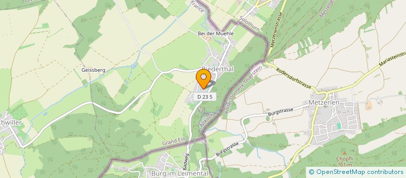 localisation de l'entreprise MADAME CHANTAL MORIN  BIEDERTHAL