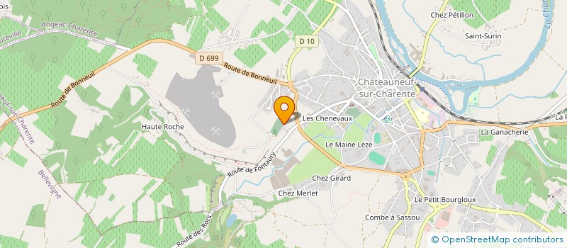 localisation de l'entreprise MADAME CHANTAL MOUSNIER à BELLEVIGNE