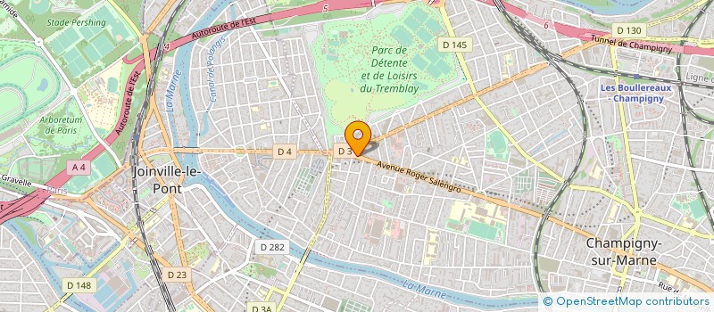 localisation de l'entreprise MADAME CHANTAL NADANE  CHAMPIGNY-SUR-MARNE