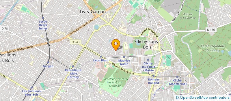 localisation de l'entreprise MADAME CHANTAL NBOKO FOKO à LIVRY-GARGAN