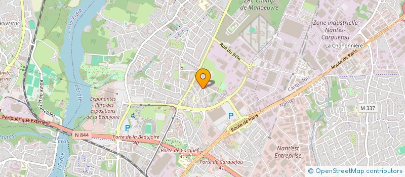 localisation de l'entreprise MADAME CHANTAL NGAKOUDOU SENGAI à NANTES