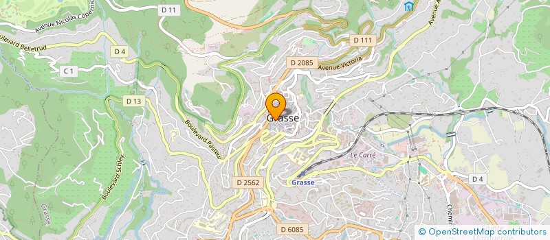 localisation de l'entreprise MADAME CHANTAL NICAISE  GRASSE