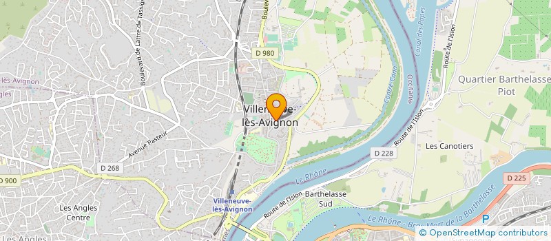 localisation de l'entreprise MADAME CHANTAL NICOLET  VILLENEUVE-LES-AVIGNON