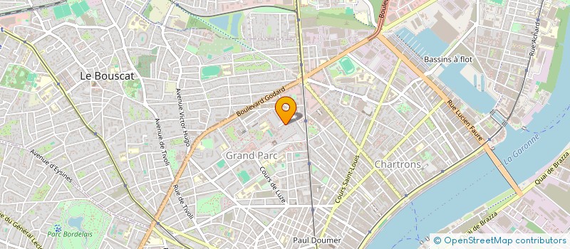 localisation de l'entreprise MADAME CHANTAL NOUAILLE  BORDEAUX