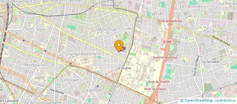 localisation de l'entreprise MADAME CHANTAL OLIVIER  LYON 3EME