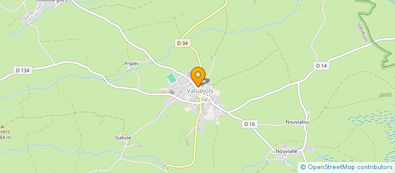localisation de l'entreprise MADAME CHANTAL PARDAILHE à LAVEISSIERE