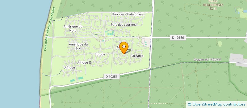 localisation de l'entreprise MADAME CHANTAL PARISE  GRAYAN-ET-L'HOPITAL