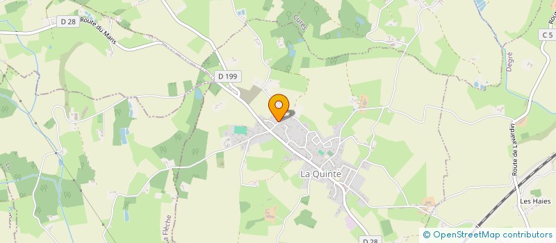 localisation de l'entreprise MADAME CHANTAL PAULOUIN  COULANS-SUR-GEE