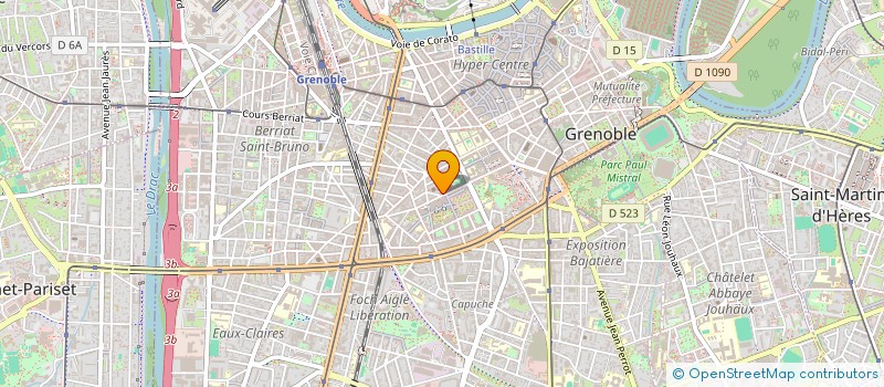 localisation de l'entreprise MADAME CHANTAL PEIXOTO  GRENOBLE