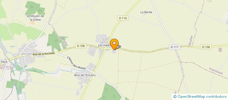 localisation de l'entreprise MADAME CHANTAL PENNETIER  VIRSON