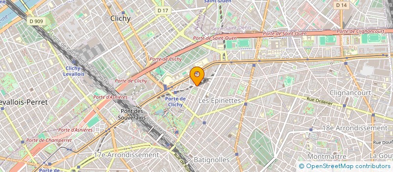 localisation de l'entreprise MADAME CHANTAL PERCQUE  PARIS