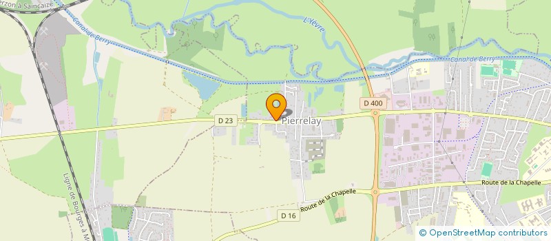 localisation de l'entreprise MADAME CHANTAL PERRIN  BOURGES