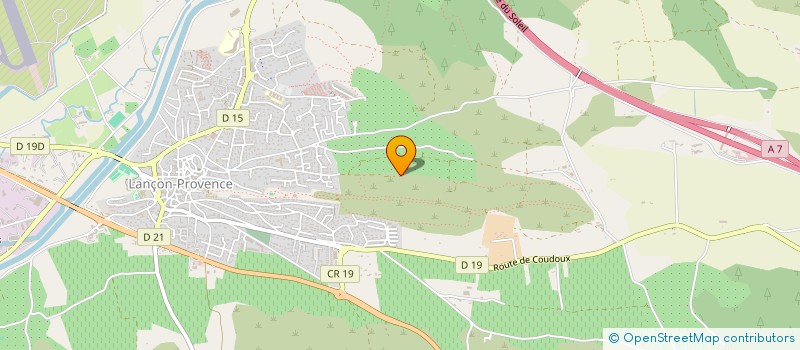 localisation de l'entreprise MADAME CHANTAL PERRIOLAT  LANCON-PROVENCE