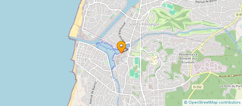 localisation de l'entreprise MADAME CHANTAL PETRAZZO  CAPBRETON