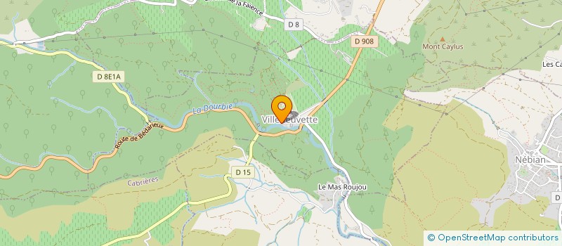 localisation de l'entreprise MADAME CHANTAL PIBOULEAU  VILLENEUVETTE