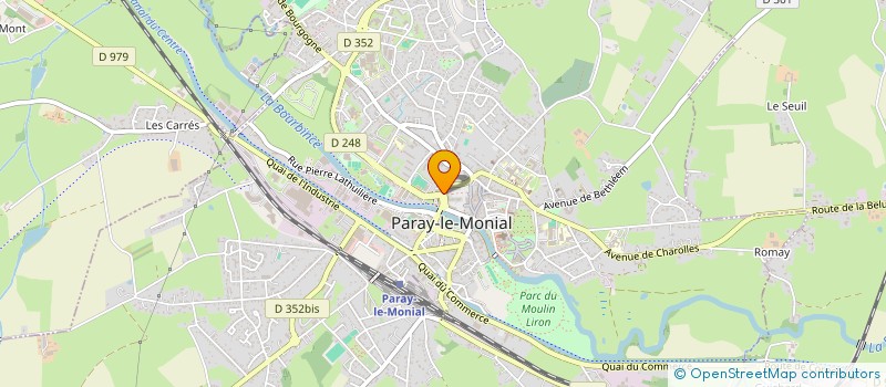 localisation de l'entreprise MADAME CHANTAL PICARD à PARAY-LE-MONIAL