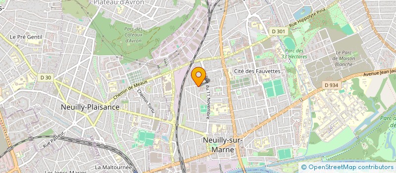 localisation de l'entreprise MADAME CHANTAL PIERRE-MARIE à NEUILLY-SUR-MARNE