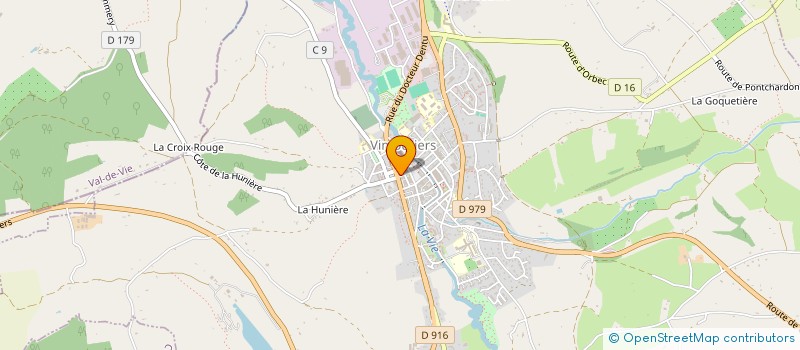 localisation de l'entreprise MADAME CHANTAL PILFERT à VIMOUTIERS