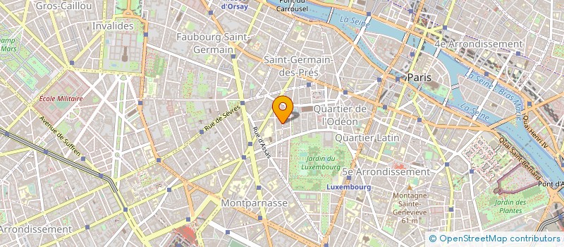 localisation de l'entreprise MADAME CHANTAL PILLIARD  PARIS