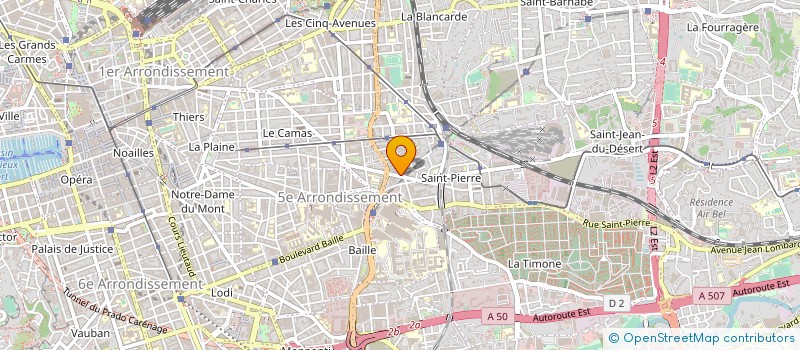 localisation de l'entreprise MADAME CHANTAL PINERO à MARSEILLE