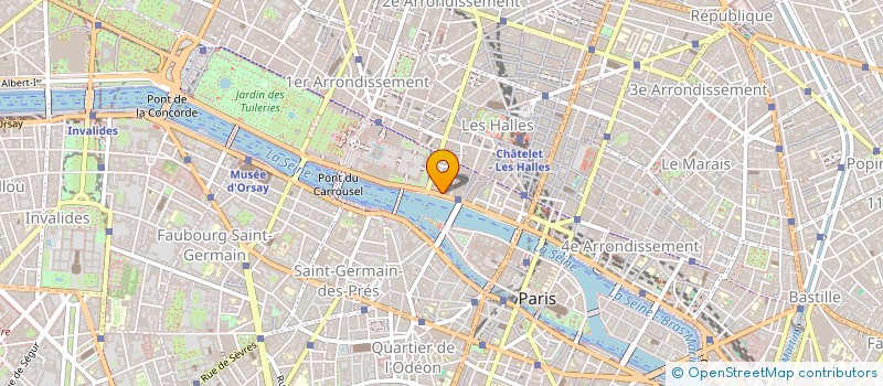 localisation de l'entreprise MADAME CHANTAL PIOCH à PARIS