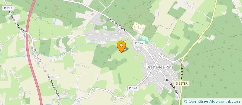 localisation de l'entreprise MADAME CHANTAL PLESSIS  BRETTE LES PINS