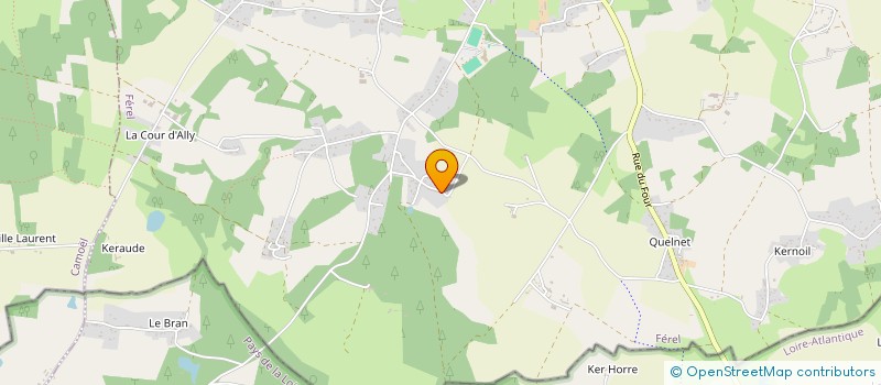 localisation de l'entreprise MADAME CHANTAL POITEVIN  FEREL