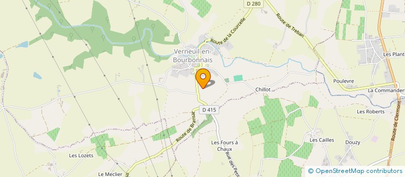 localisation de l'entreprise MADAME CHANTAL PONCHON DE SAINT-ANDRE  CHATEL-DE-NEUVRE