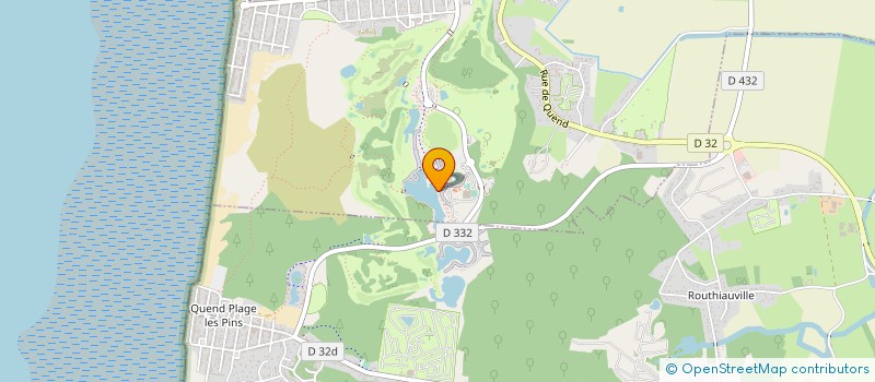 localisation de l'entreprise MADAME CHANTAL POREYE  QUEND