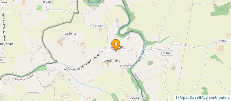 localisation de l'entreprise MADAME CHANTAL POTTIER  SOUCE