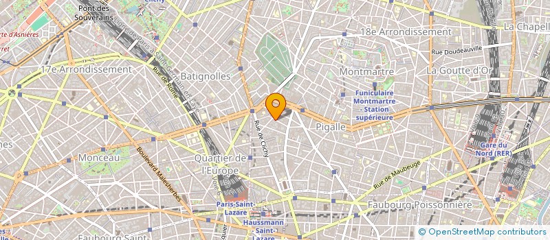 localisation de l'entreprise MADAME CHANTAL PRAET  PARIS