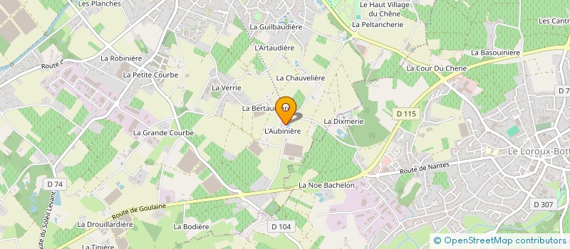 localisation de l'entreprise MADAME CHANTAL RANNOU à SAINT-JULIEN-DE-CONCELLES
