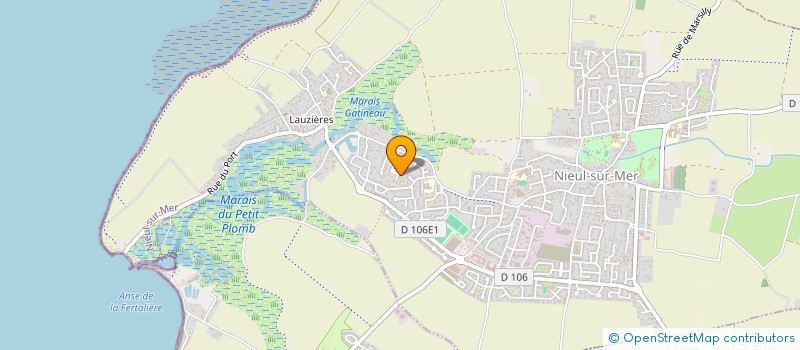 localisation de l'entreprise MADAME CHANTAL REIX  NIEUL-SUR-MER