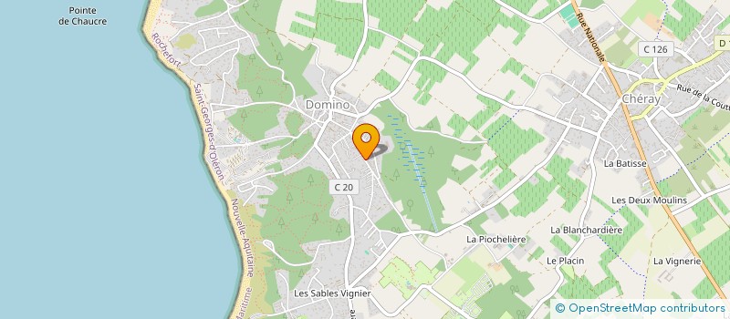 localisation de l'entreprise MADAME CHANTAL REMY à SAINT-GEORGES-D'OLERON