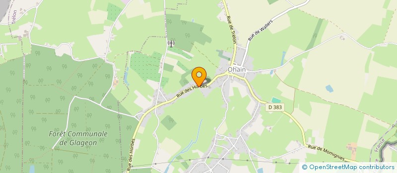 localisation de l'entreprise MADAME CHANTAL RENARD  OHAIN