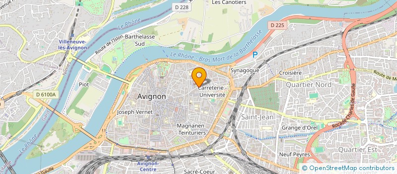 localisation de l'entreprise MADAME CHANTAL REYNERO à AVIGNON
