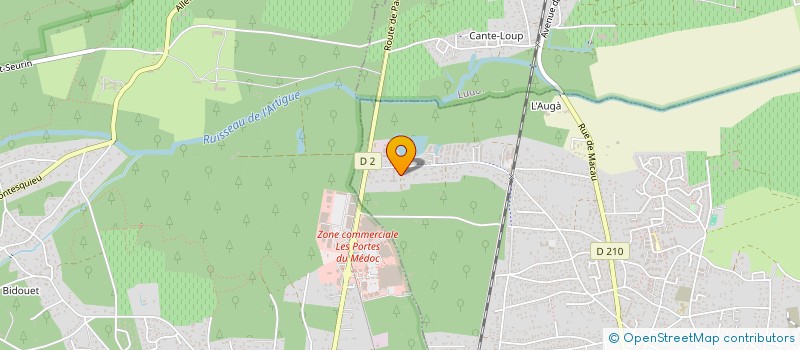 localisation de l'entreprise MADAME CHANTAL RICHARD  PAREMPUYRE