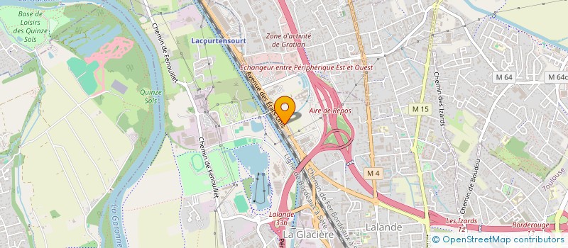 localisation de l'entreprise MADAME CHANTAL RIDOUARD à TOULOUSE