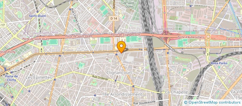 localisation de l'entreprise MADAME CHANTAL ROBINEAU à PARIS