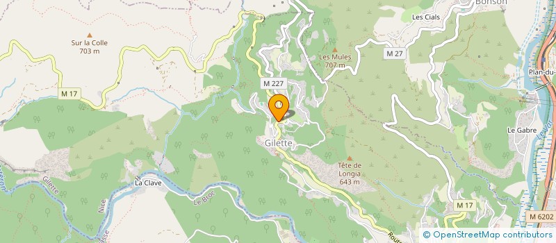 localisation de l'entreprise MADAME CHANTAL ROCHE  GILETTE